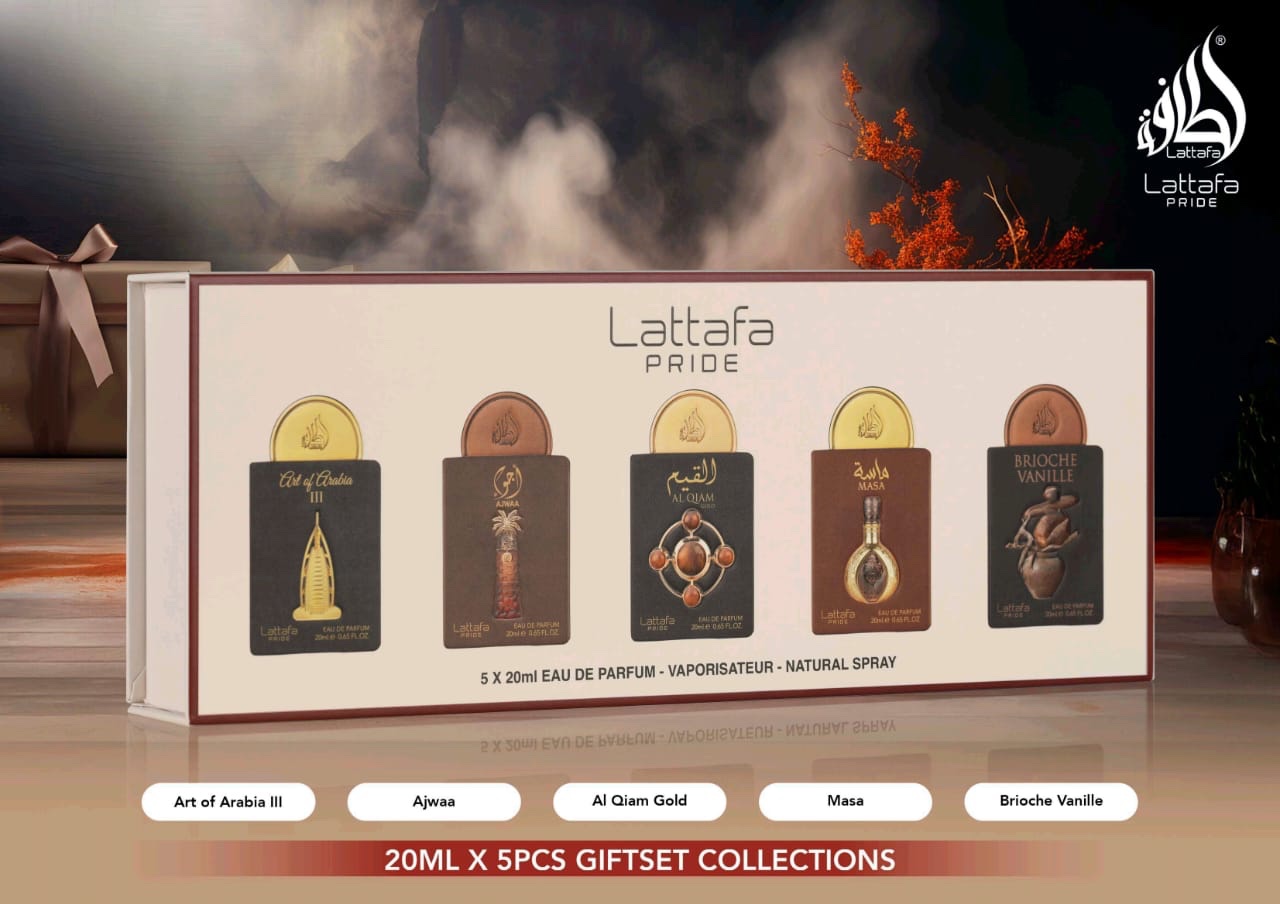 Lattafa Pride 5 in 1 Gift Set Box 4