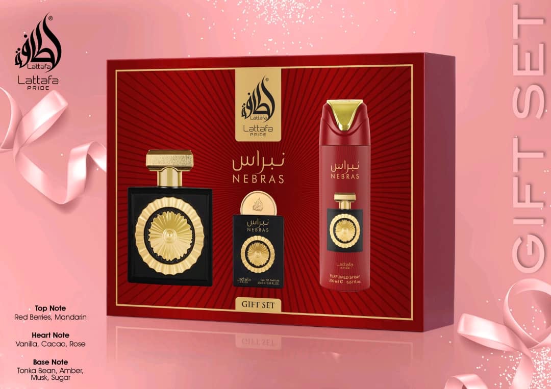 Nebras Lattafa Pride Gift Set (3 in1)