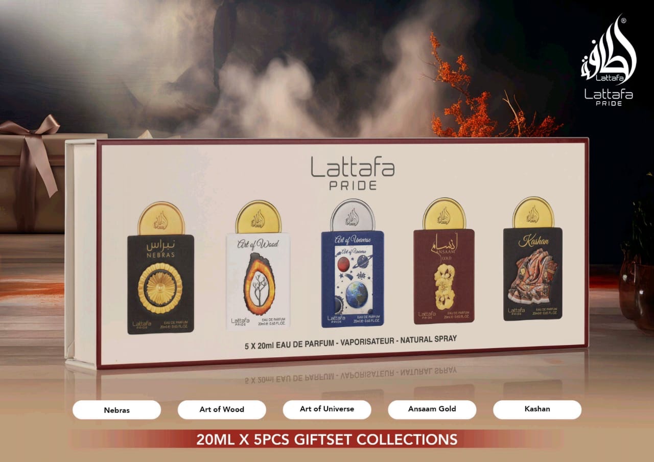 Lattafa Pride 5 in 1 Gift Set Box 3