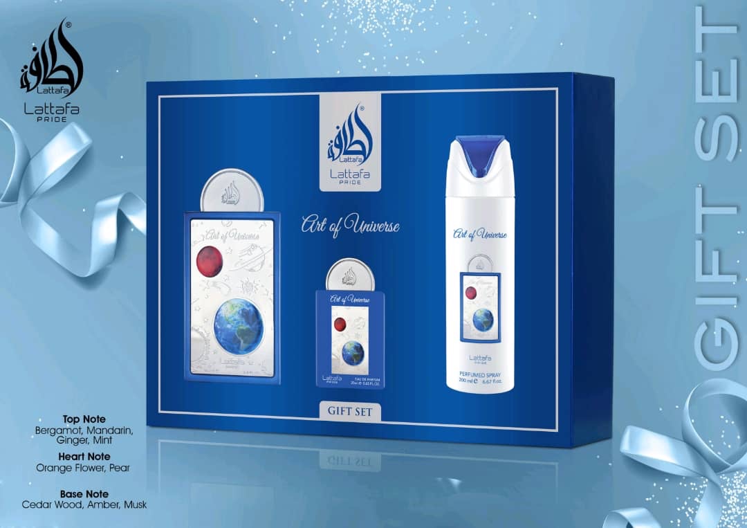 Art Of Universe Lattafa Pride Gift Set (3 in1)