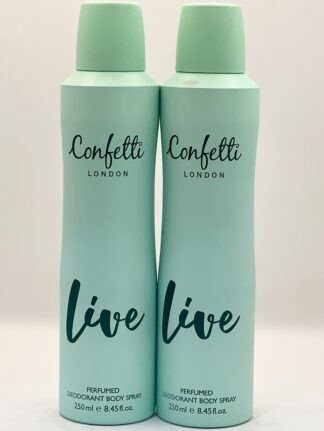 Confetti Live - 250ml - body spray | Scents Of Dreams Ghana