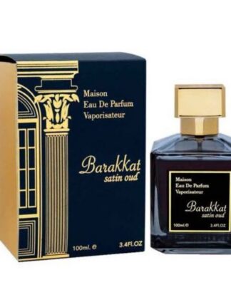 Barakkat Satin Oud – Fragrance World - 100ml