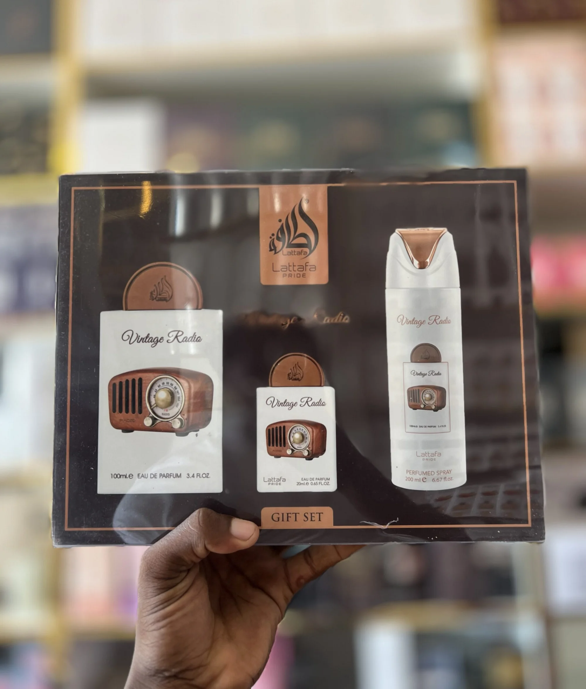 Vintage Radio Gift Set - perfume | Scents Of Dreams Ghana