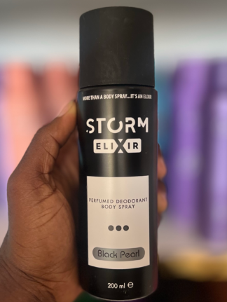 Storm Elixir Black Pearl - body spray | Scents Of Dreams Ghana