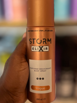 Storm Elixir Vogue - body spray | Scents Of Dreams Ghana