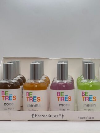 BeTres (Single or Pack -12 pieces) by Hannah’s Secret - 100ml