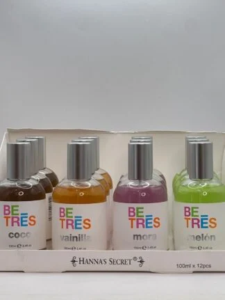 BeTres (Single or Pack -12 pieces) by Hannah’s Secret - 100ml