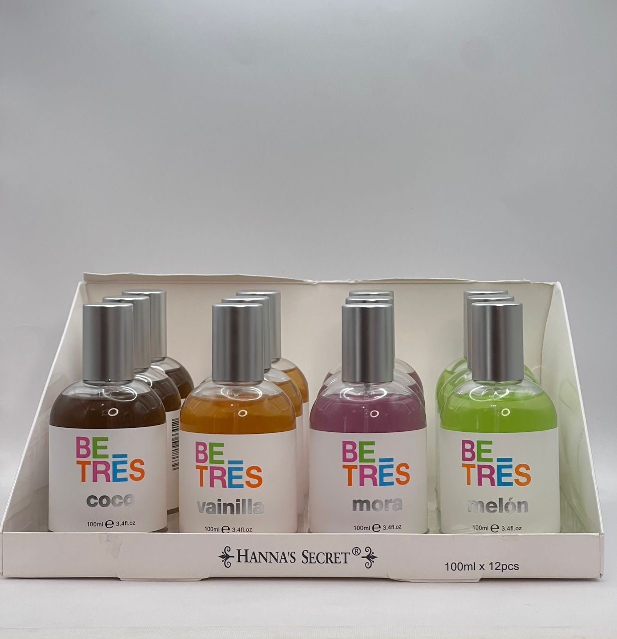 BeTres (Single or Pack -12 pieces) by Hannah’s Secret - 100ml